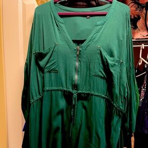Emerald Green Blouse